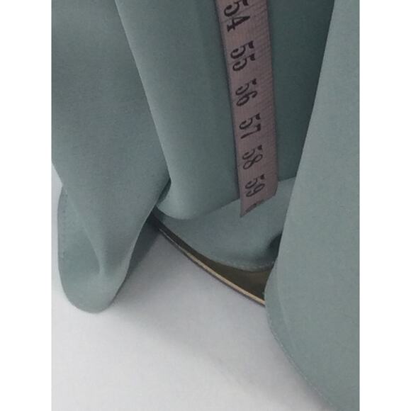 AW BRIDAL SZ 16 2X plus mist blue Energico mother of bride party maxi dress b47 - Picture 6 of 14